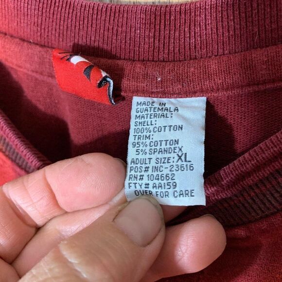 Red Star long sleeve T-shirt size xl - Picture 7 of 8